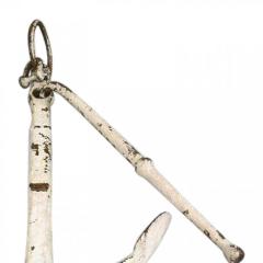 Painted Wrought Iron Anchor - 4672135