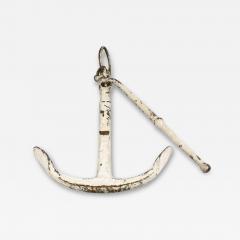 Painted Wrought Iron Anchor - 4717132