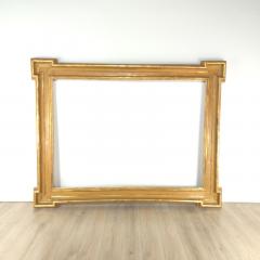 Painted and Gilt Large Painting Frame Italy circa 18th Century - 4035775