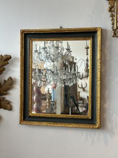 Painted and Giltwood Mirror Circa 1880 - 3659356