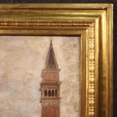 Painting of a view of St Marks Square signed and dated 1917 - 4248224