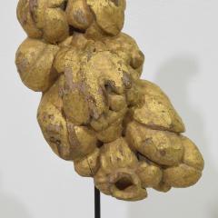 Pair 17 18th Century French Gilded Carved Oak Baroque Ornaments - 4119461