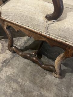 Pair 18th Century French Hand Carved Os De Mouton Chairs - 4141488