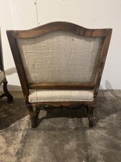 Pair 18th Century French Hand Carved Os De Mouton Chairs - 4141491