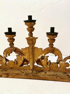 Pair 18th Century Spanish Colonial Altar Candelabra - 1888465