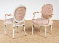 Pair 18th c English Armchairs - 4217786