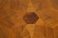 Pair 1940 s Swedish Side Tables with Inlaid Rosewood Parquet Top - 4445133