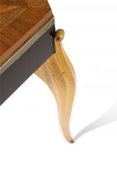 Pair 1940 s Swedish Side Tables with Inlaid Rosewood Parquet Top - 4445140