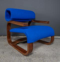 Pair 1972 Jan Bo an Czech Embassy Chairs Thonet TON  - 2215926
