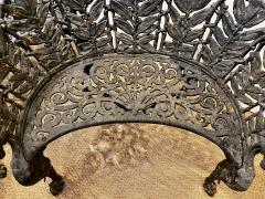 Pair 19th Century English Cast Iron Garden Benches - 2330620