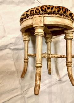Pair 19th Century English Regency Style Stools - 2109447