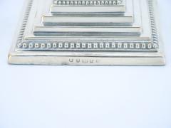 Pair 19th Century English Silverplate Neoclassical Column Form Candlesticks - 3167096