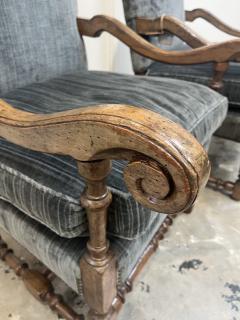 Pair 19th Century French Louis XIV Armchairs - 4361519