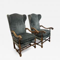 Pair 19th Century French Louis XIV Armchairs - 4362069