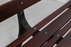 Pair 19thC English Cast Iron Benches - 2095452