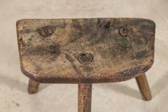 Pair 19thC English Elm Cutler Stools - 4393888