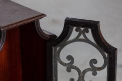 Pair 19thC English Mahogany Glazed Cabinets - 2769008