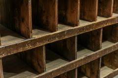 Pair 19thC Pigeonhole Counter Cabinets - 1953727