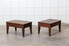 Pair 19thC Pine Work Coffee Tables - 2852002