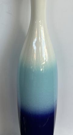 Pair 60s Italian Glazed Bottle form Ceramic Lamps - 3977541