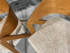 Pair Alan Gould Compass Dining Side Chairs 1950 - 3472133