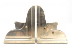 Pair American Mid Century Modern Aluminum Bookends - 3207214