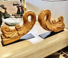 Pair Antique Chinese or Thai Roof Tiles - 4331053