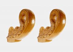 Pair Antique Chinese or Thai Roof Tiles - 4331056