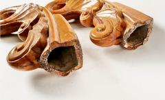 Pair Antique Chinese or Thai Roof Tiles - 4331061
