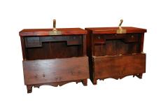 Pair Antique Korean Elm brass Chests - 2992761