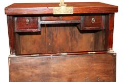 Pair Antique Korean Elm brass Chests - 2992773