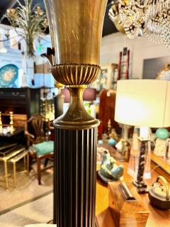 Pair Art Deco Fluted Floor Lamps - 4485660