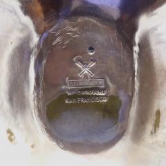 Pair Art Deco Period Dirk Van Erp Candlesticks USA circa 1920 - 4428926