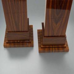 Pair Art Deco Period Pedestal Columns France - 4422697