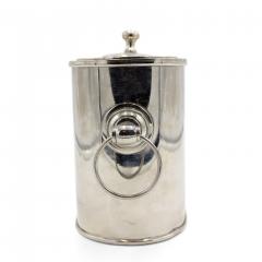 Pair Art Moderne Nickel Plate Wine Coolers - 3207221