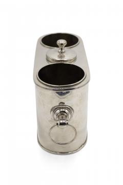 Pair Art Moderne Nickel Plate Wine Coolers - 3207222