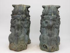 Pair Bronze Foo Dogs early 20th century - 3247026