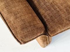 Pair Busnelli Misinto Suede Lounge Chairs Italy 1970 - 4310288
