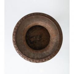 Pair Cast Iron Pie Crust Urns - 2461122