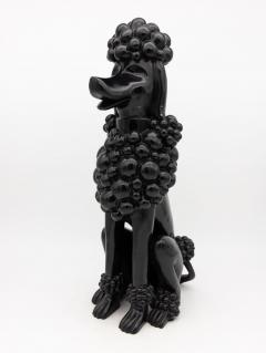 Pair Composite Poodles Late 20th Century - 3194151