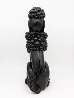 Pair Composite Poodles Late 20th Century - 3194156