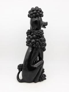 Pair Composite Poodles Late 20th Century - 3194157