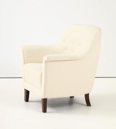 Pair Danish Cabinetmaker PMJ Chairs Denmark 1940 s - 4620638