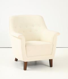 Pair Danish Cabinetmaker PMJ Chairs Denmark 1940 s - 4620639