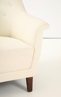Pair Danish Cabinetmaker PMJ Chairs Denmark 1940 s - 4620642