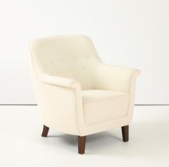 Pair Danish Cabinetmaker PMJ Chairs Denmark 1940 s - 4620644