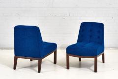 Pair Dunbar Lounge Slipper Chairs by Edward Wormley 1960 - 2751063
