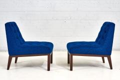 Pair Dunbar Lounge Slipper Chairs by Edward Wormley 1960 - 2751065