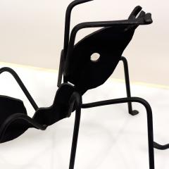 Pair Enameled Metal Black Ant Sculptures - 3505900