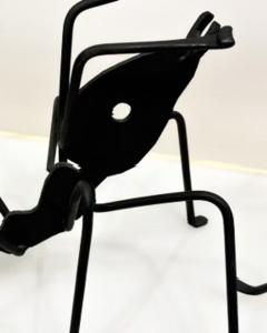 Pair Enameled Metal Black Ant Sculptures - 3505901